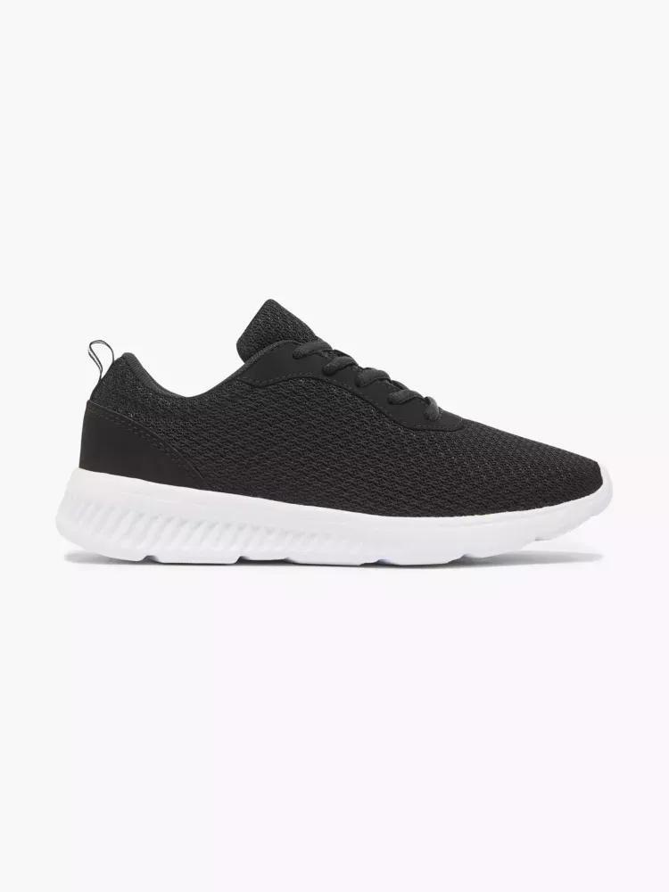 Black Sporty Casual Sneaker, , large image number 0