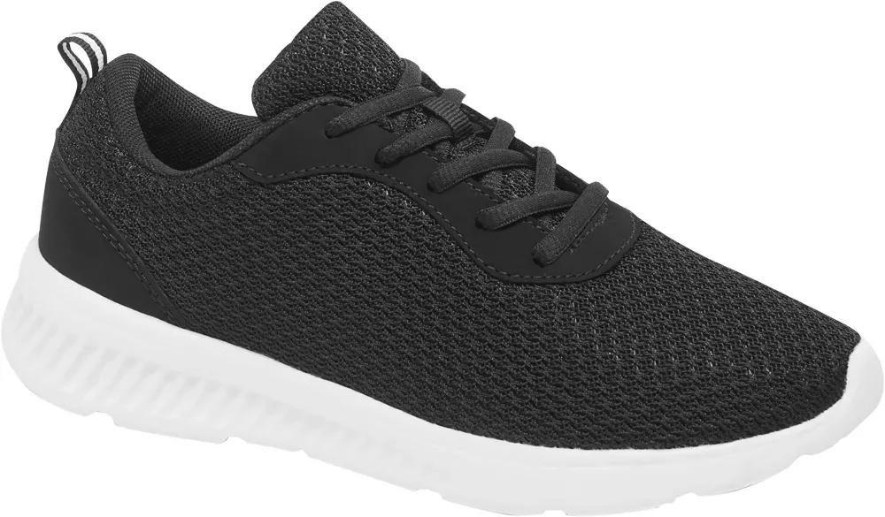Black Sporty Casual Sneaker, , large image number 1