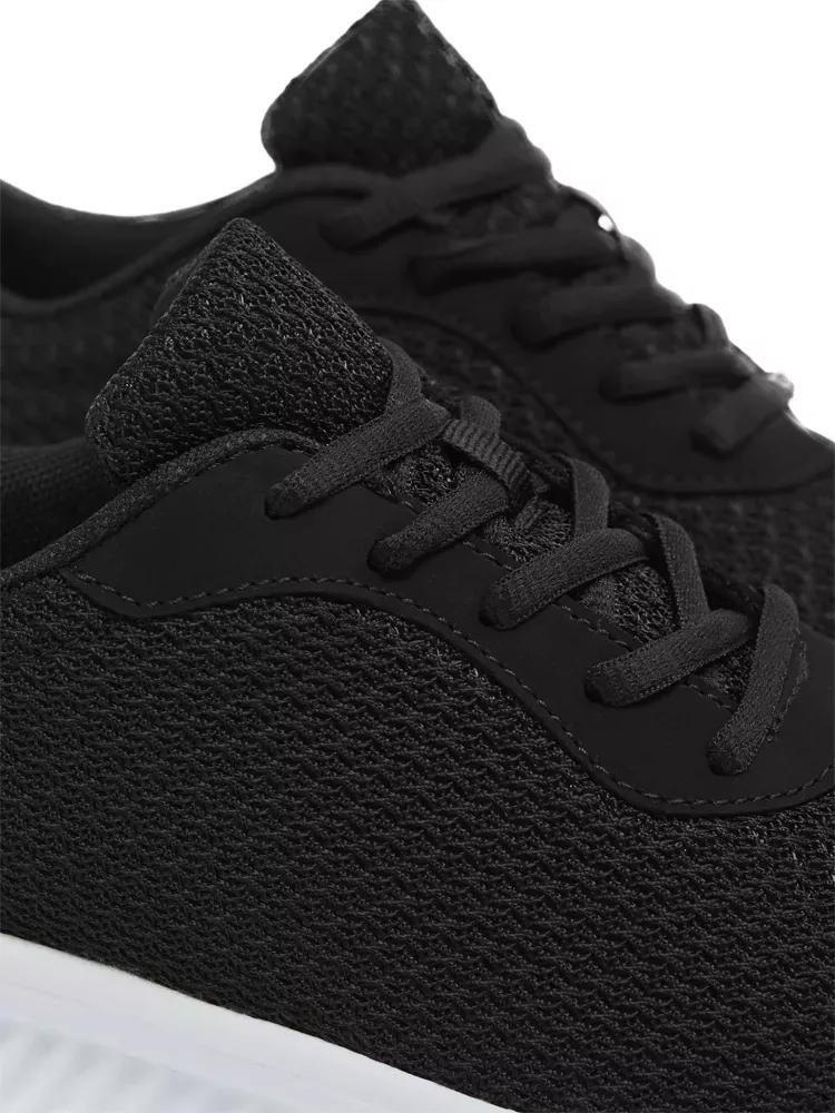 Black Sporty Casual Sneaker, , large image number 6