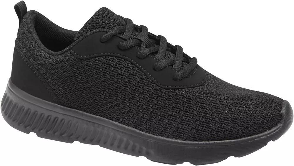 Black Vty Casual Sneaker, , large image number 1