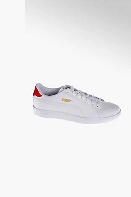 Puma - White And Red Branded Sneakers, Men