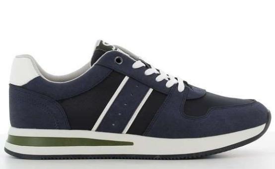 Blue Classic Low-Top Sneakers, , medium