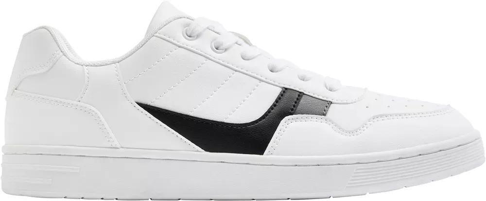 White Lace-Up Trainers, , large image number 1