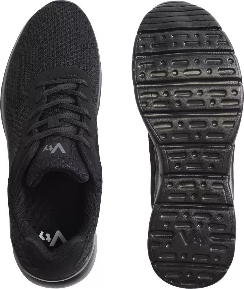 Black Modern Comfort Shoes, , large image number 4