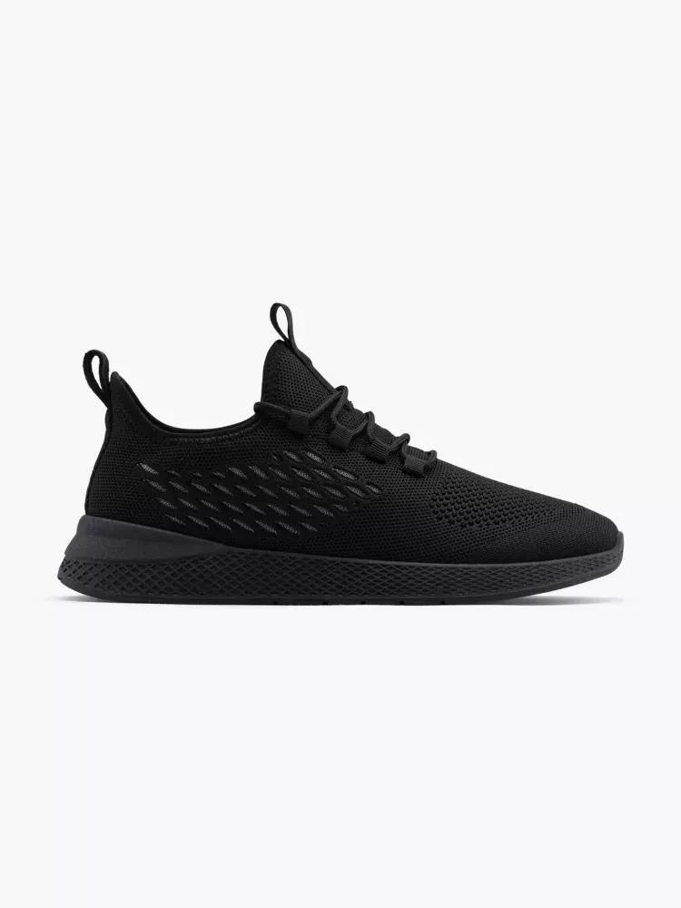 Black Lacing Closure Trainers, , medium