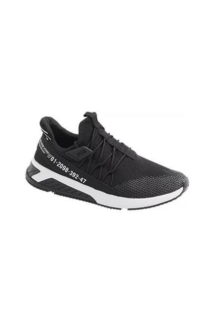 Black Modern Comfort Lifestyle Shoes, , large image number 0