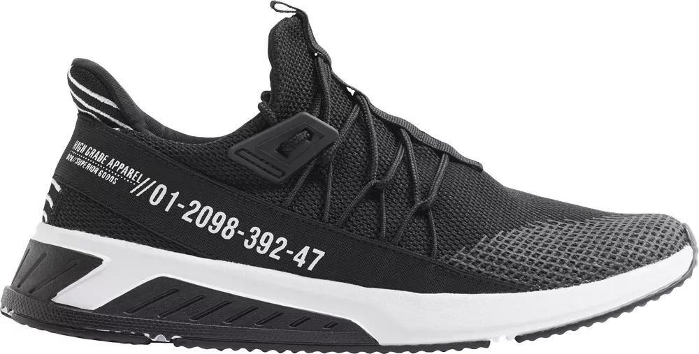 Black Modern Comfort Lifestyle Shoes, , large image number 1