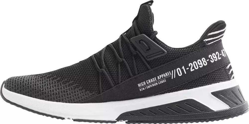 Black Modern Comfort Lifestyle Shoes, , large image number 4