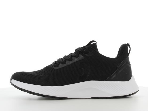 Black Knit Running Shoes, , large image number 1