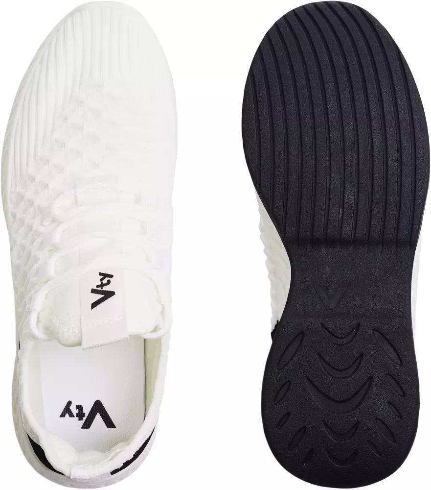 White Lace-Up Trainers, , large image number 4