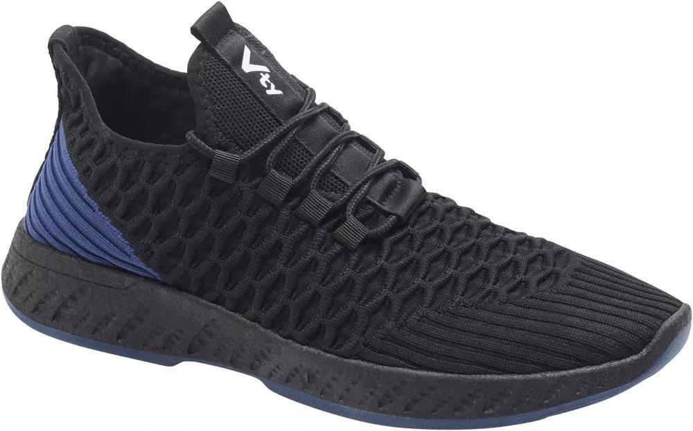 Black Lace-Up Sneakers, , large image number 1