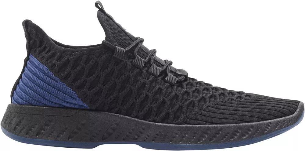 Black Lace-Up Sneakers, , large image number 2