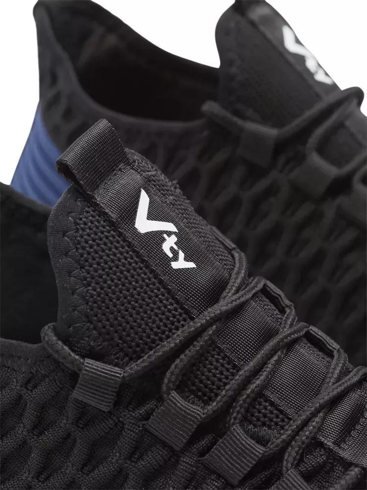 Black Lace-Up Sneakers, , large image number 6
