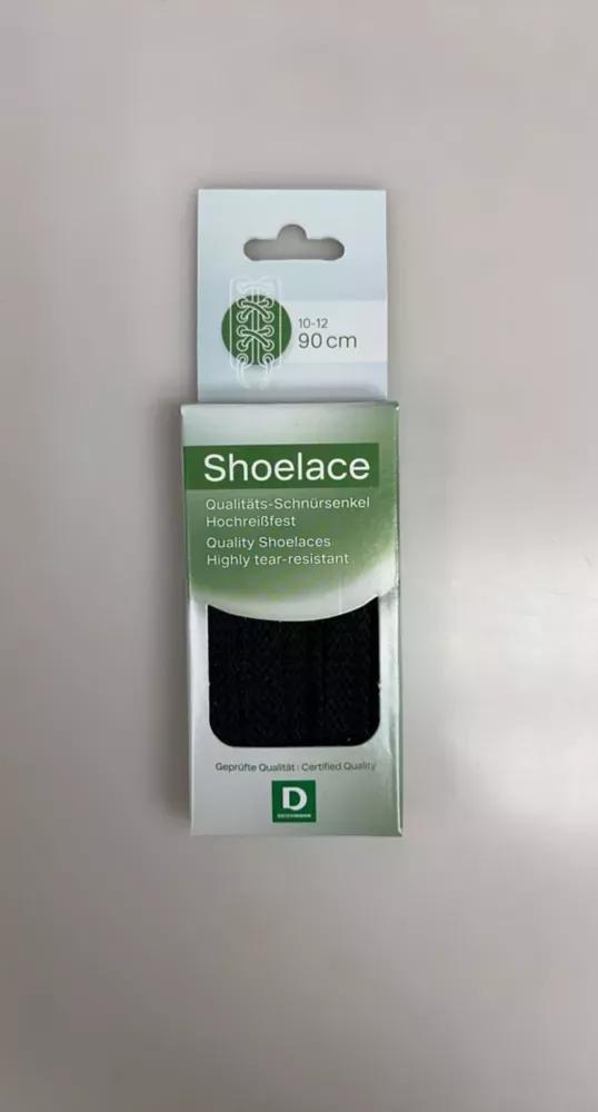 Black Wide Shoe Lace, No Color, large image number 0