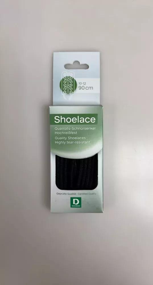 Black Thin Shoe Lace, , large image number 0
