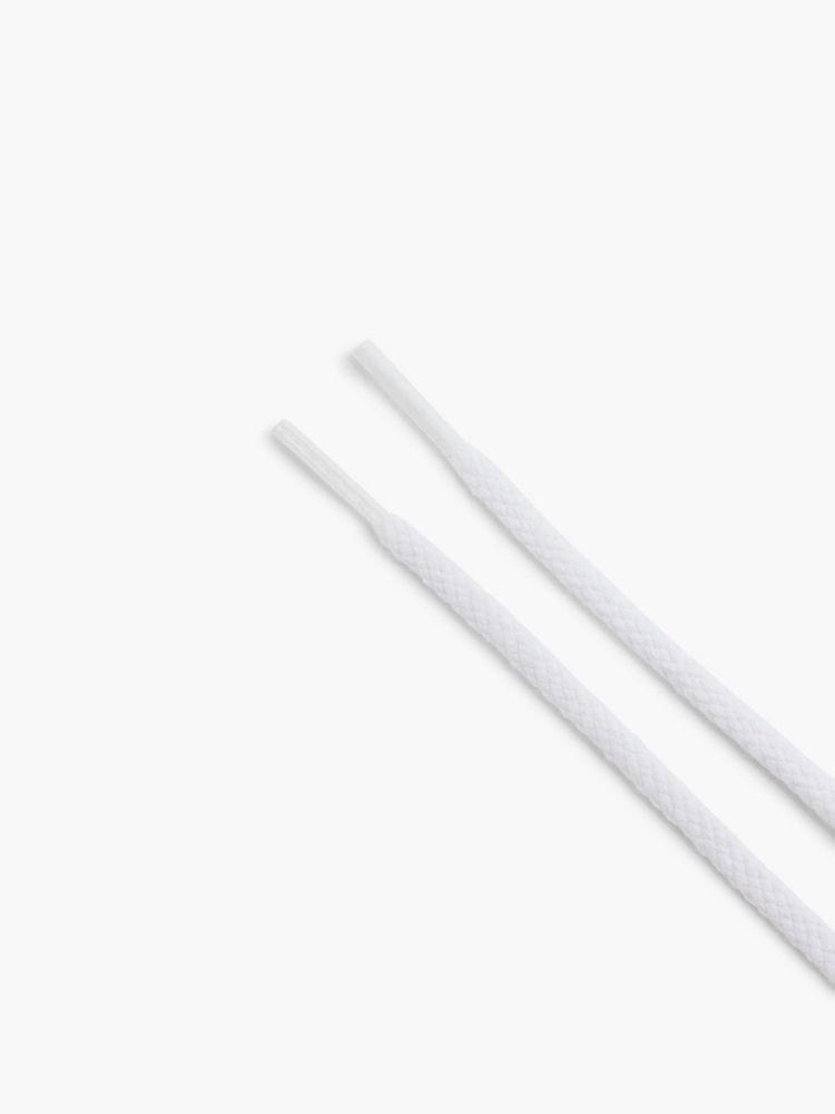 White Thin Shoe Lace, , large image number 0