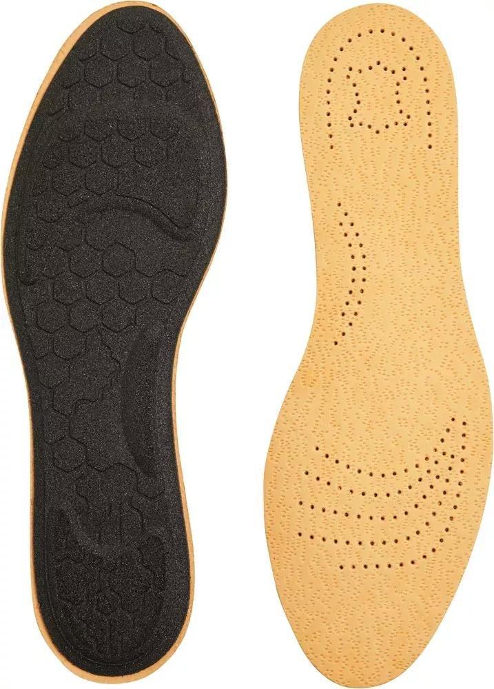 Beige Leather Insoles, No Color, large image number 1