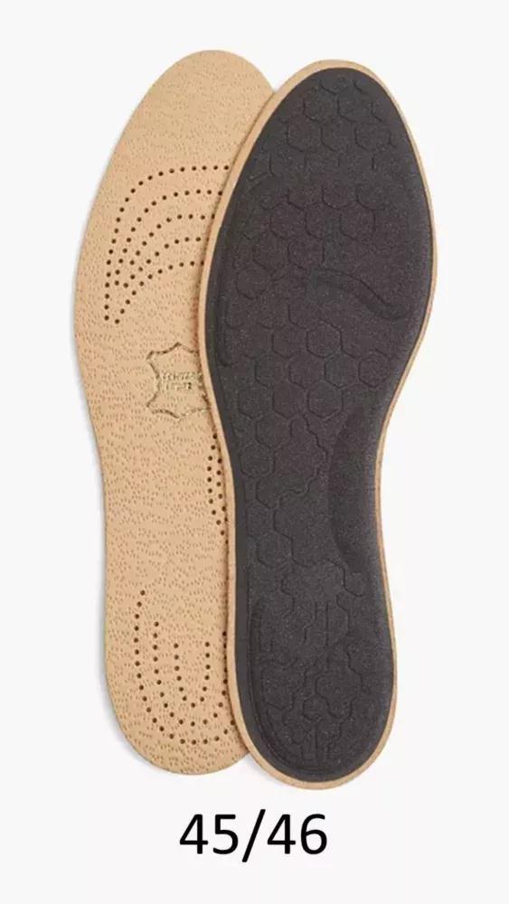 Beige Leather Insoles, , large image number 0