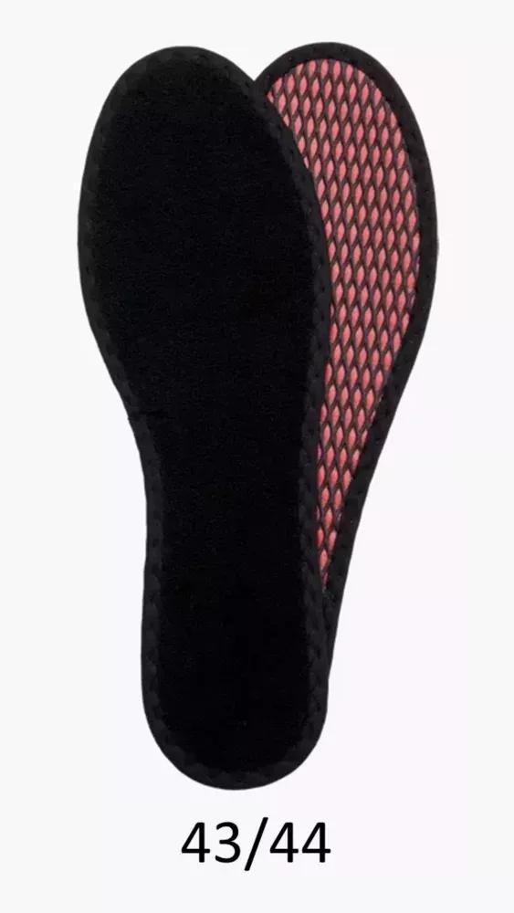 Black Leather Insoles, , medium