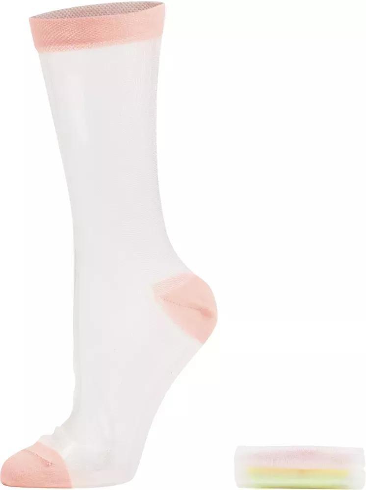 White Long Socks, Set Of 2, , large image number 1