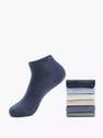 SOCKS - Multicolour Short Socks, Set Of 6