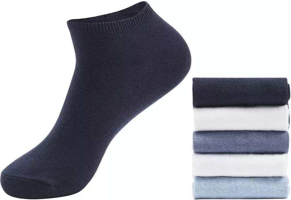 Multicolour Ankle Length Socks, Set Of 5, , large image number 1