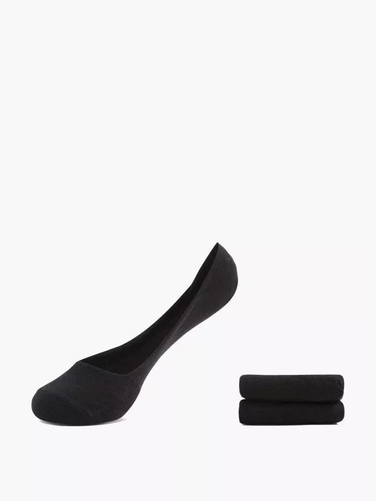 Black Hidden Sneaker Socks, , large image number 0