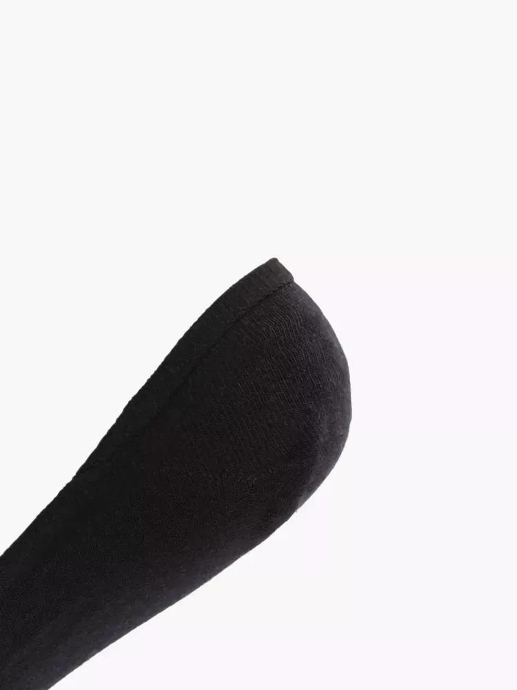 Black Hidden Sneaker Socks, , large image number 2