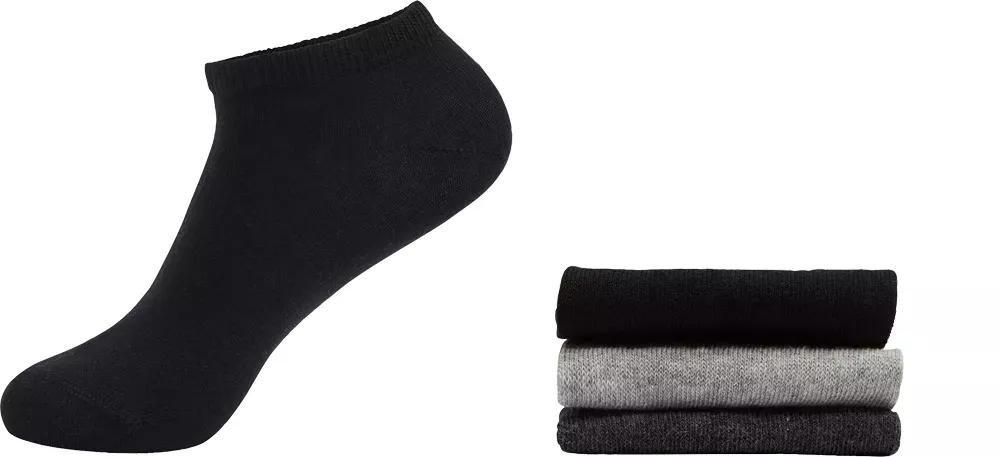 Black Short Sneaker Socks, , large image number 0