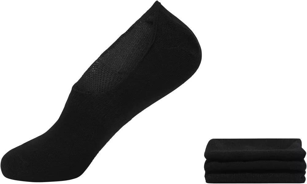 Black Hidden Socks, Set Of 3, , large image number 1