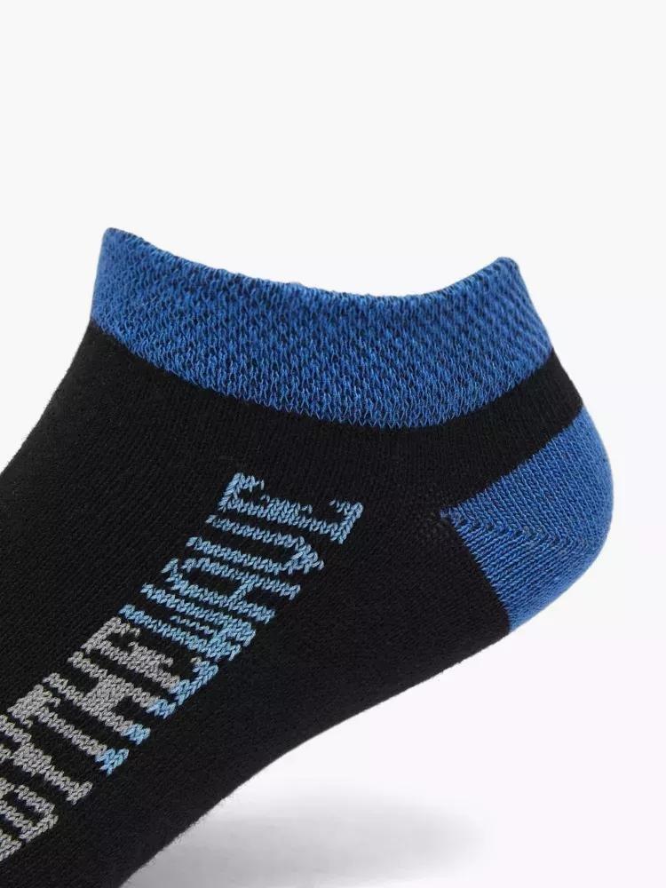 Multicolour Printed Ankle Socks, Set Of 5, , large image number 3