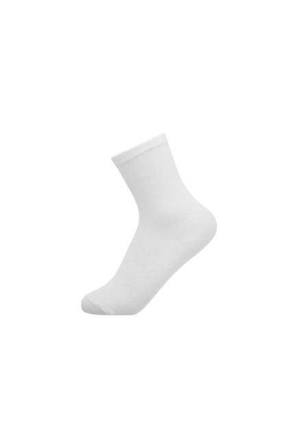 SOCKS - جوارب عالية بيضاء عبوة من 3 ، للأولاد
