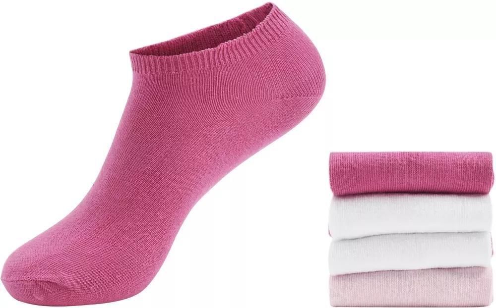 SOCKS - Multicolour Ankle Socks, Set Of 4
