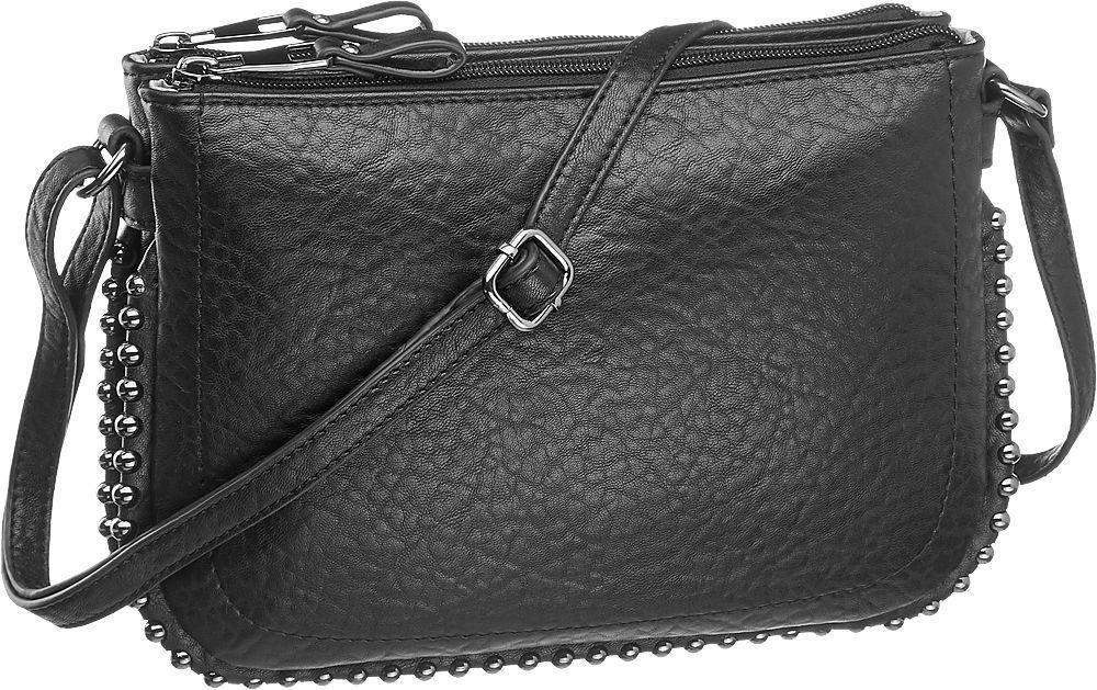 Black Shoulder Strap Bag, No Color, large image number 0