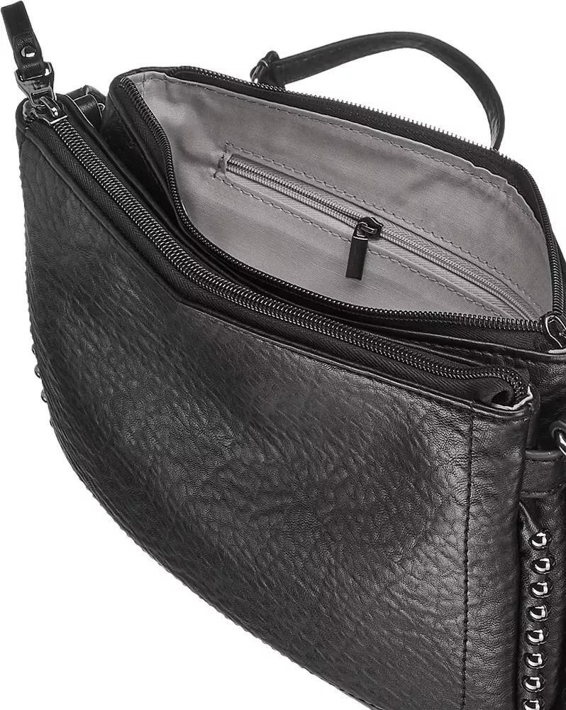 Black Shoulder Strap Bag, No Color, large image number 2