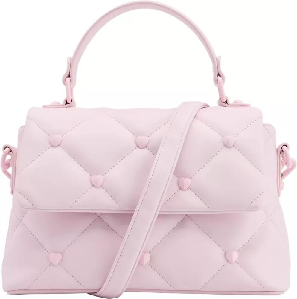 Pink Embroidered Handbag, No Color, large image number 1