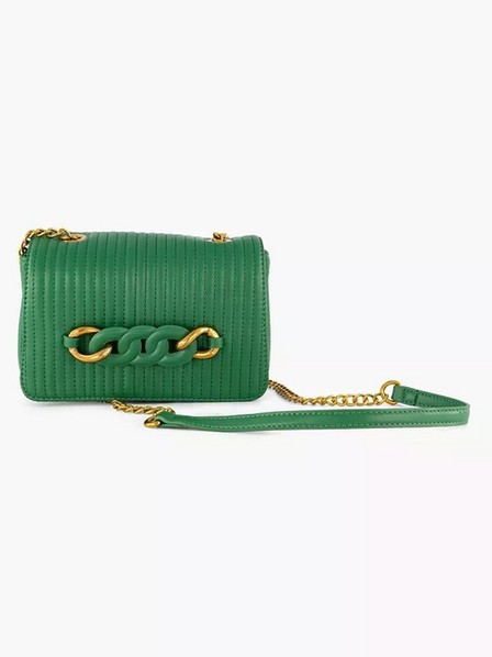 CTW - Green Quilted Cross Body Bag