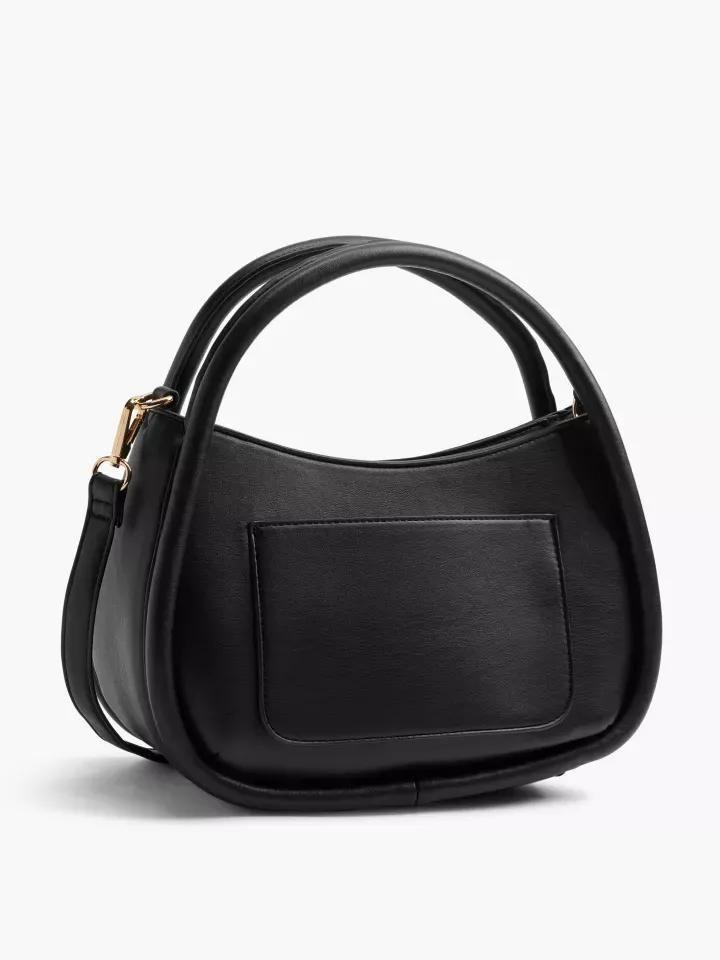 Black Small Shoulder Bag, No Color, large image number 0