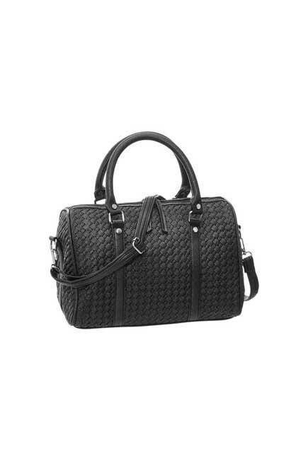 Black Hand Bag, Women, , large image number 0