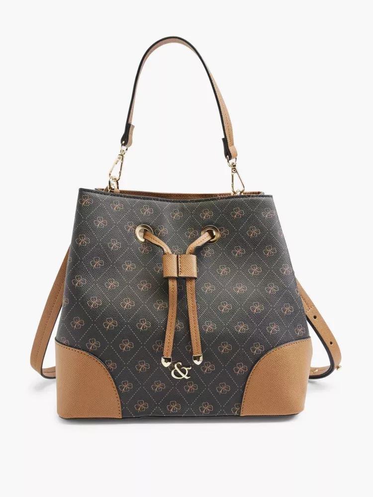 Black Pouch Bag, No Color, large image number 0