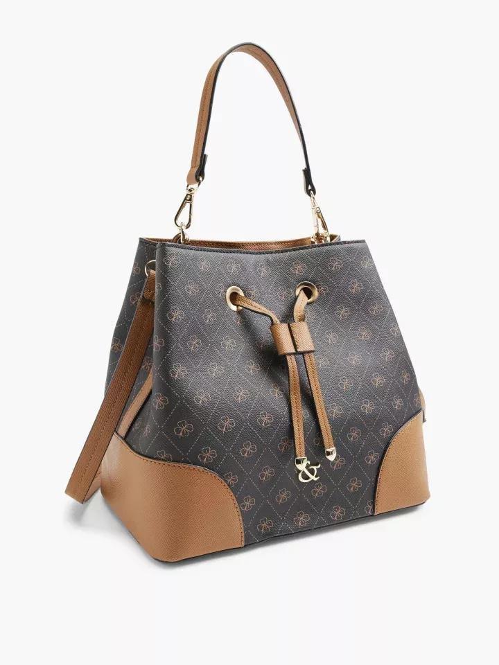 Black Pouch Bag, No Color, large image number 1