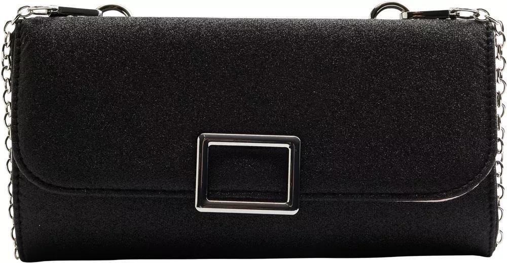 Black Clutch Bag, No Color, large image number 1