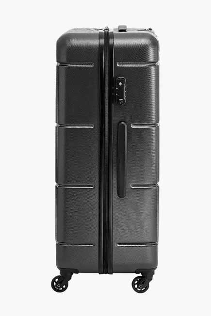 Dark Gray Travel Suitcase, Unisex, , large image number 1