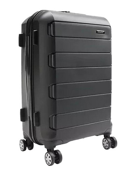 saxoline - Black 4-Wheels Suitcases
