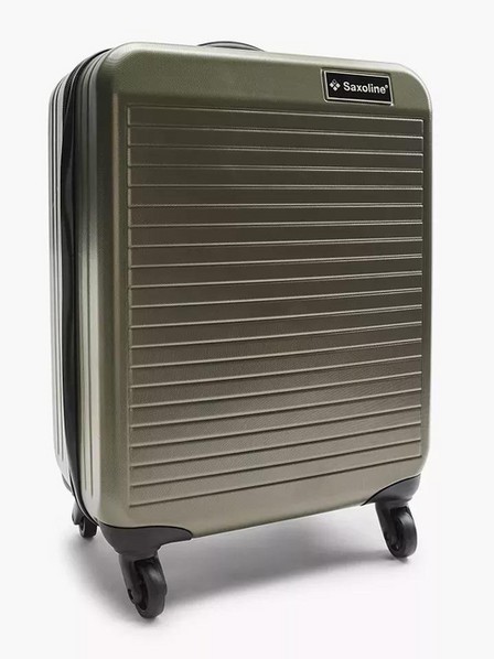 saxoline - Khaki 4-Wheel Hard Suitcase