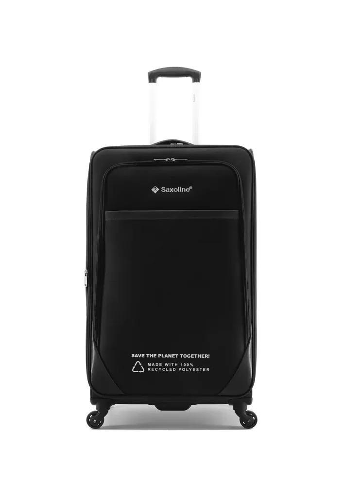 Black Travel Suitcase, No Color, large image number 1