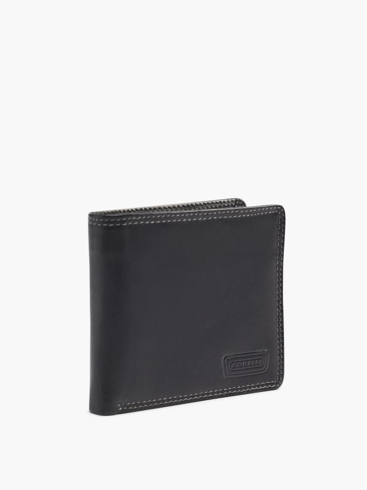 Black Leather Wallet, No Color, large image number 0