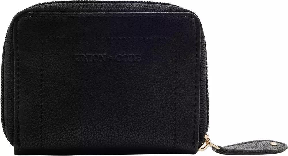 Black Studded Wallet, No Color, large image number 1