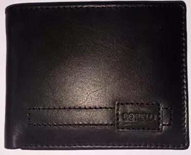 Borelli - Black Embroided Wallet
