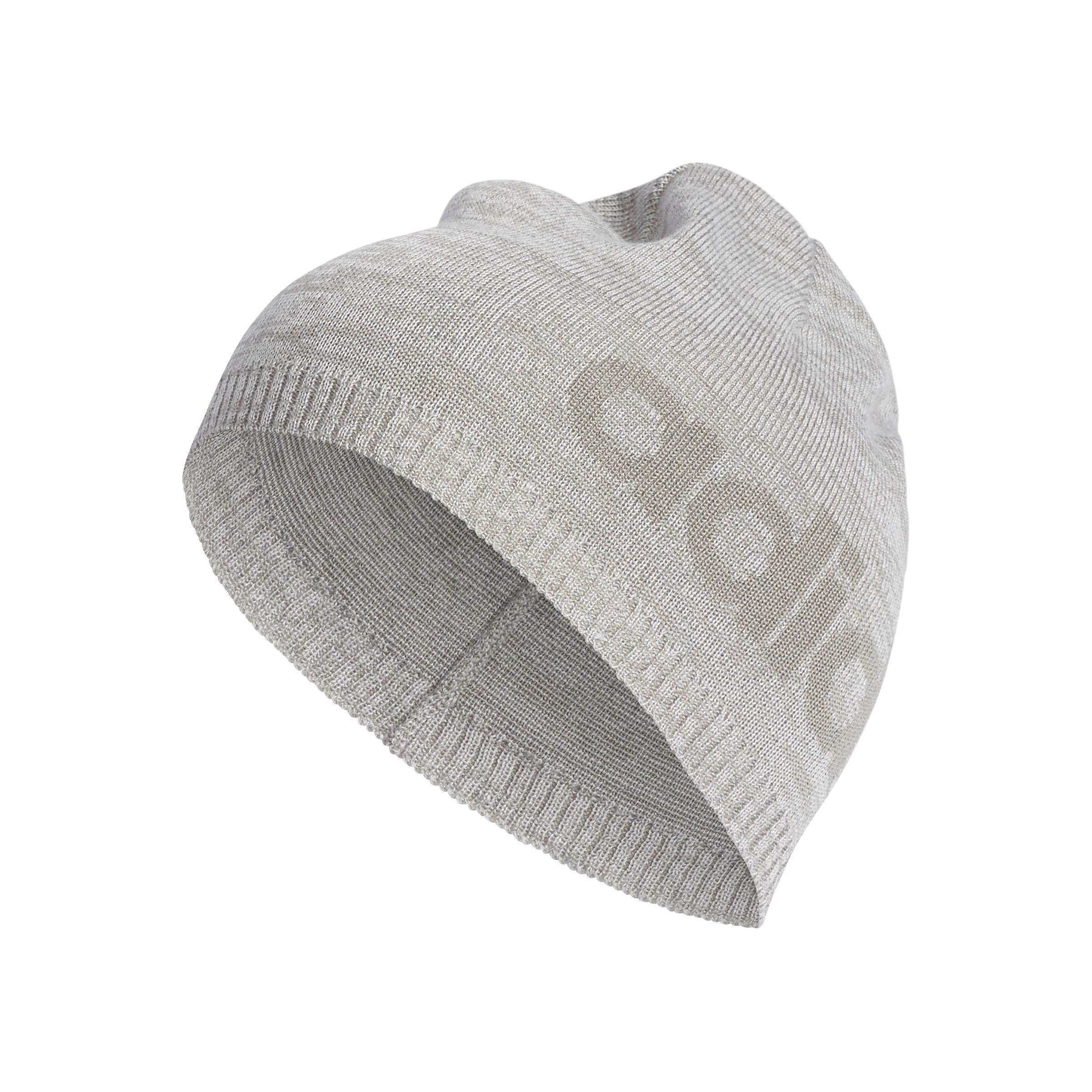 Grey Printed Beanie Hut, , large image number 0